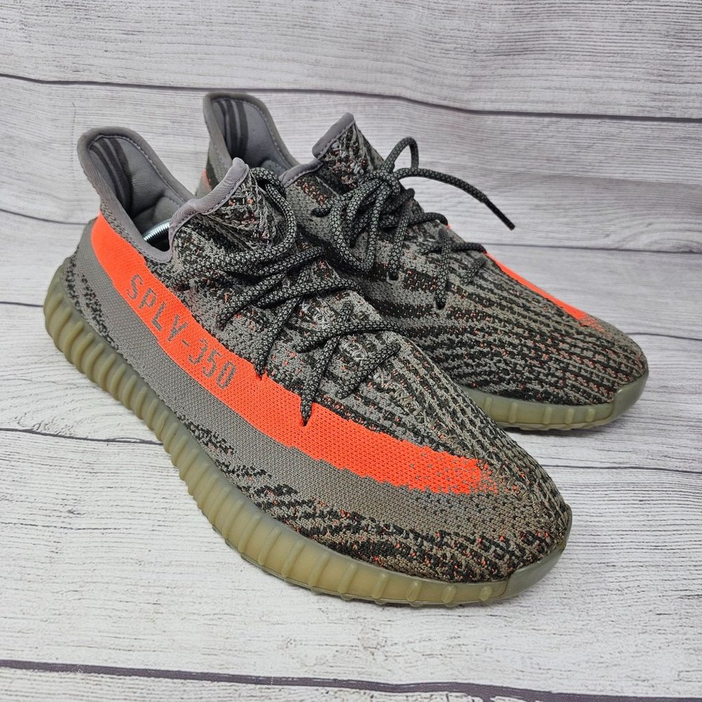 ADIDAS‎ YEEZY BOOST 350 V2 Beluga Reflective GW1229 100% AUTHENTIC Men's sz 12 - Picture 3 of 11